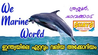 ഇന്ത്യയിലെ ഏറ്റവും വലിയ അക്കോറിയം തൃശൂർ ചാവക്കാട് | WE MARINE WORLD AQUARIUM CHAVAKAD | SHAYS WORLD1