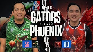 Week 6: Green Gators (3-2) vs Red Phoenix (2-3)