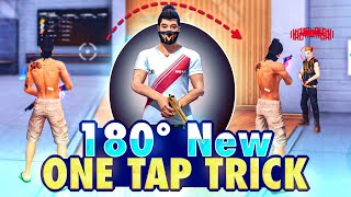 New 180° One Tap Headshot Trick 🔥 New Drag Technique!!