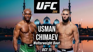 UFC294 Kamaru Usman Vs Khamzat  Chimaev Promo