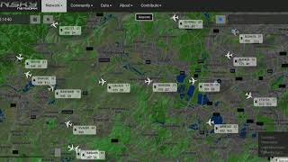 London Heathrow ATC with RadarSpotting via opensky-explorer [REAL ATC]