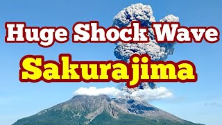 Huge Eruption Of Sakurajima Stratovolcano In Japan, Indo-Pacific Ring Of Fire