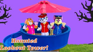 Assistant Saves the Silly Mysterious Paw Patrol Lookout Tower