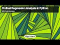 Ordinal Regression Analysis in Python: Modeling Ordered Categorical Data