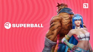 Гоняем футбол СУПЕРГЕРОЯМИ / краткий ОБЗОР на игру Superball