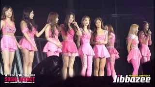 [Fancam] 140111 SNSD - Speak Thai @ GG World Tour in Bangkok By Soshi-Addict (Jibbazee)