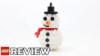Do You Want To Build a LEGO Snowman???