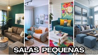 +50 Ideas de SALAS PEQUEÑAS 2025 | TENDENCIA Decoración SALAS MODERNAS | SMALL LIVING ROOM Decor