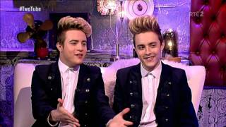 Jedward on New Music Videos \u0026 Filming in LA