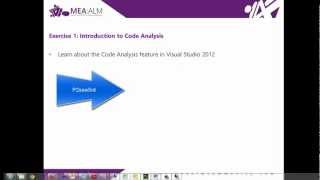 [Arabic] Using Code Analysis with VS2012 to Improve Code Quality