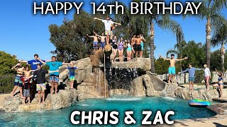 Zac & Chris Turn 14!!