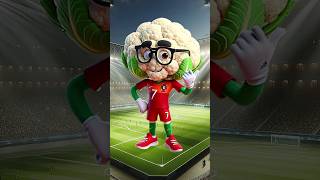 Select the player by looking at the vegetables[Select your favorite player]#shorts #football #jersey