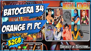 Orange Pi PC 32GB Batocera 34 Especial Collections ( 7.996 GAMES )