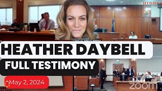 Heather Daybell Full Testimony in court - Chad Daybell Trial