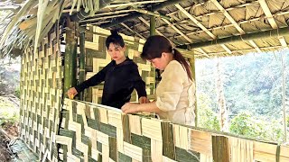 Building complete survival shelter | Complete Bamboo House 2023 | Ban Lan Anh - ep3