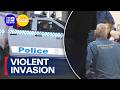 Man Seriously Injured in Violent South-West Sydney Aggravated Burglary | 9 News Australia