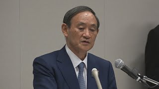 菅氏、総裁選出馬表明   安倍政権「継承し前進」