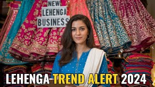 लहंगा का बिज़नेस करने वाले यह वीडियो ज़रूर देखिए ||  *LEHENGA TREND ALERT 2024*