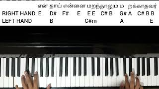 Ennai Thalatti Seerati | என்னை தாலாட்டி சீராட்டி | Tamil Christian Song | Keyboard Notes | Agathiyan