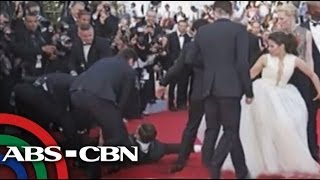 TV Patrol: Brad Pitt was hit in the face at 'Maleficent' premiere