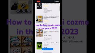 How to buy anki cozmo in year 2023