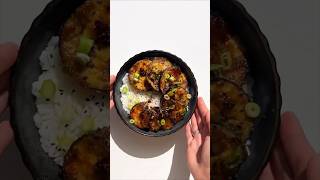 How to cook eggplant 🍆! STICKY MISO AUBERGINE #viralshort #ytshort