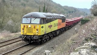 56049 TnT 56090, 6C46 \u0026 6C47 Engineer Trains @ Avoncliff - 11th \u0026 12th February 2021