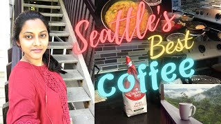 Seattle's Best Coffee || Breakfast Routine Vlog || Poori with Delicious Aloo curry ||