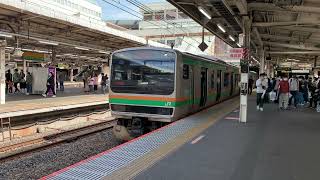 大宮駅8番線発車メロディー 2コーラス 14:11発 1870E高崎行き（約13分遅れ）