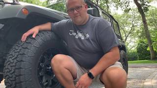 35 inch Tires on a Jeep Wrangler - Are these Amp Terrain Pro's going to hold up?