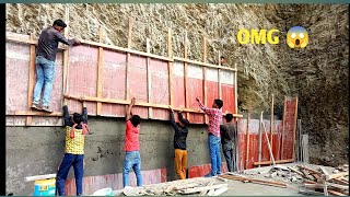 concrete video RCC wall kaise bana  technical video RCC wall video