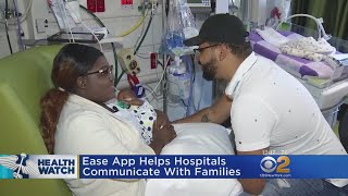 Ease App Helps Hospitals Communicate With Families