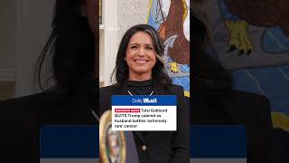Tulsi Gabbard resigns as Trump's DNI