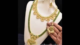 latest guttapusalu necklace/designs collection