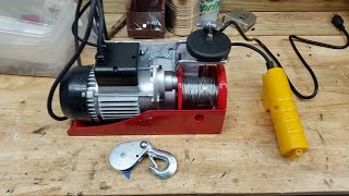 How I added a wireless remote control to a hoist and to a winch