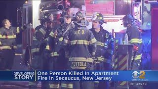 1 killed in Secaucus, N.J. fire
