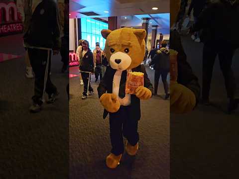 I went to THE THEATER as TED! #shorts