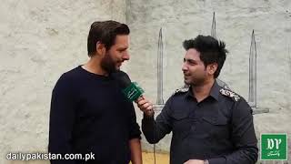 Shahid Afridi interview in dailynew