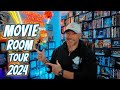 Movie Room Tour and Physical Media Collection 2024!