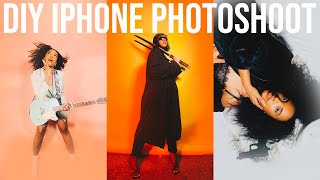 DIY iPhone Photoshoot Ideas *At Home Photo Studio*