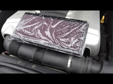 Как поменять воздушный фильтр скания Как заменить воздушный фильтр Porsche Cayenne Порше Кайен - Clipzag.com