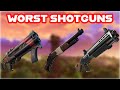 Revisiting Some of Fortnite's WORST SHOTGUNS of ALL TIME...