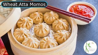 Secret Formula to make Healthy \u0026 Yummy Atta Momos | Vegetable Wheat Atta Momos ~ The Terrace Kitchen