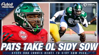 Sidy Sow SCOUTING REPORT | Patriots DRAFT REACTION \u0026 ANALYSIS