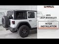 2015 Jeep Wrangler Trailer Hitch Installation