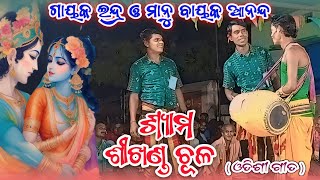 ଓଡିଶୀ ଗୀତ ଶ୍ୟାମ ଶୀଖଣ୍ଡ ଚୂଳ - Bramhanipali Gahak Indra Manu Bahak Anand - Baigankhari Karamsani 2024