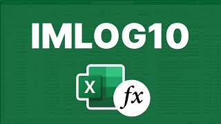 Base 10 Logarithm of a Complex Number - Excel IMLOG10 Function