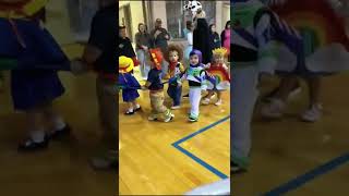 Son tries to escape Halloween costume parade at school