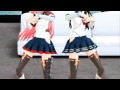 【mmd艦これ】明石と大淀でkeep only one love