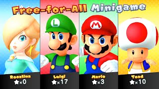 【マリオパーティ10】カオス城ロゼッタVsルイージVsマリオVsキノピオ(COM最強 たつじん)